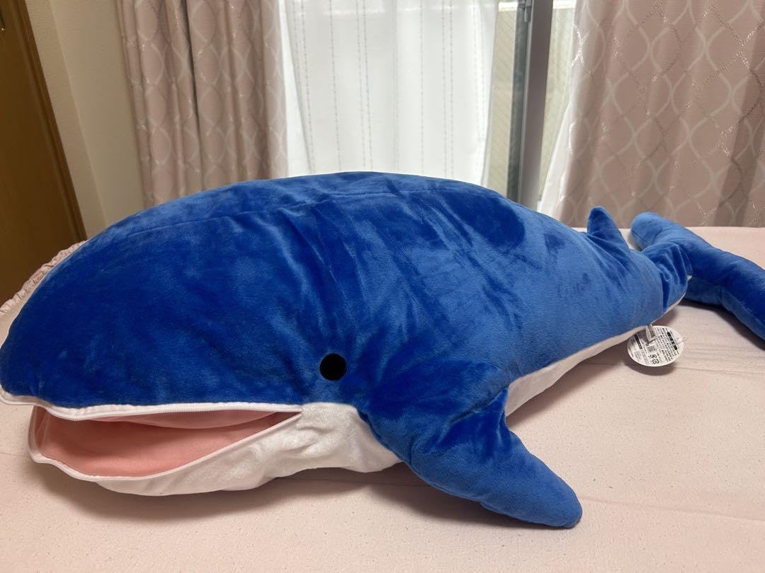 Amazon.co.jp: ガブッとBIG ホエール くじら ぬいぐるみ : おもちゃ